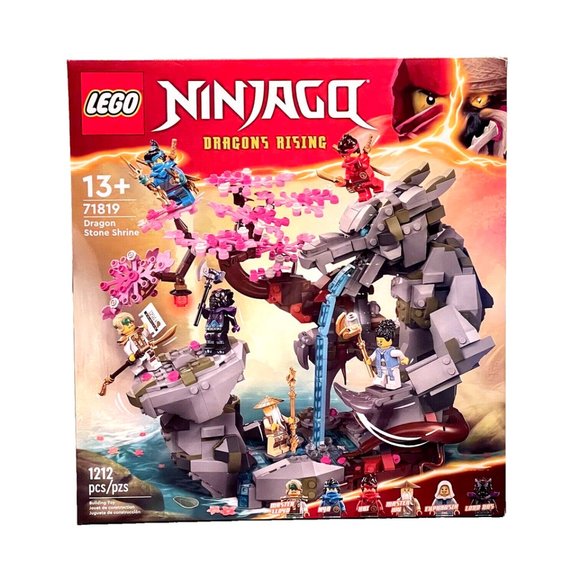 LEGO NINJAGO Dragon Stone Shrine 71819 Building Toy Set New NIB in